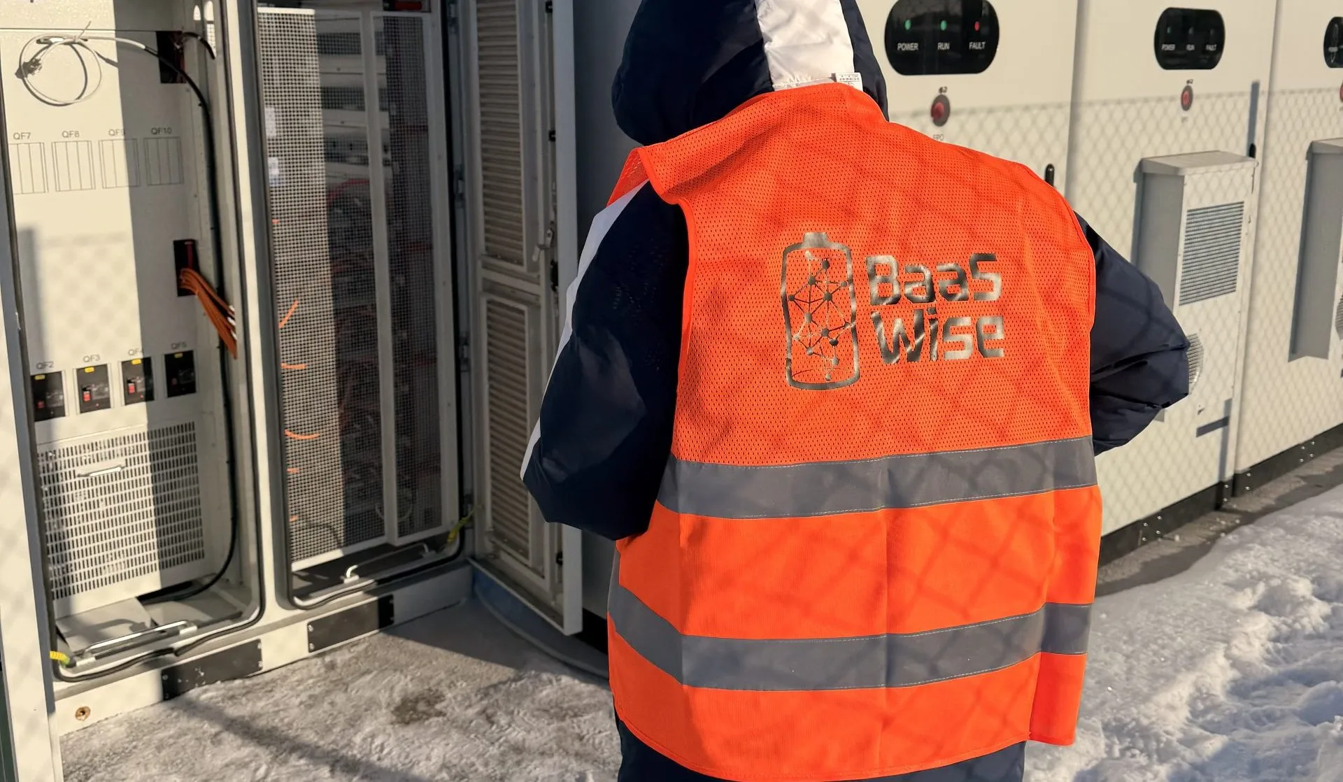 Installation work on site